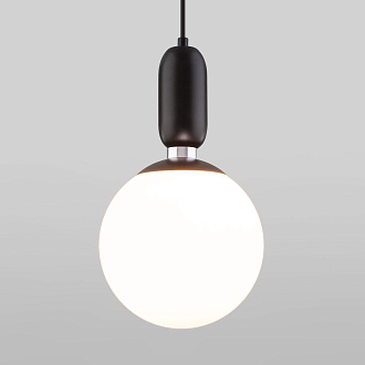Подвесной светильник с плафоном Eurosvet Bubble 50197/1 черный
