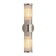 Бра Allen Ralph Lauren Double Light 12*12*46 см, 2*E27*60W, ImperiumLoft 44.667, Никель