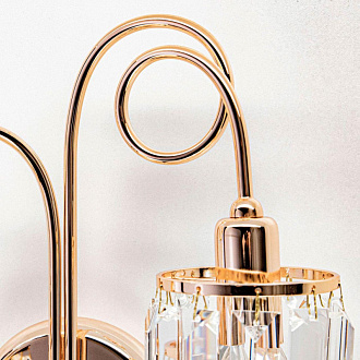 Бра Citilux Синди CL330322, золото, прозрачный