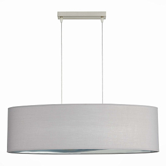 Светильник подвесной 75*22 см, 120W,  EVOLUCE  BRESCIA SLE300533-03  Никель