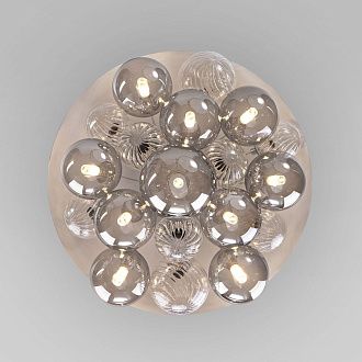 Подвесной светильник 45*45*48-96 см, 10*G9*5W, Eurosvet Anait 30178, хром, a069152