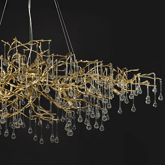 Люстра 150*90 см, 15*G9*W, Loft It 10067/1500 GD Bijout, Золото