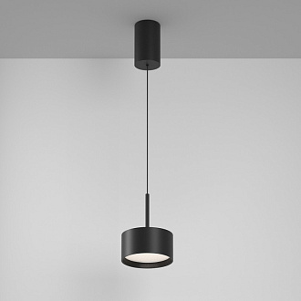 Подвесной светильник 12*12*16,4 см, LED, 12W, 4000К, Maytoni Technical Glare P102PL-12W4K-B черный