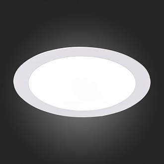 Встраиваемый светильник 22 см, 15W 3000K ST LUCE Встраиваемые светильники ST209.538.15 Белый, вр 17,5 см