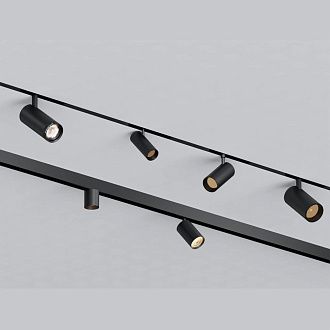 Cветильник  18*5,5*16 см, 1*LED*18W, 3000-6000K, Novotech VECTOR PORT 359959, черный,  диммир. пульт ДУ/Tuya Smart Life
