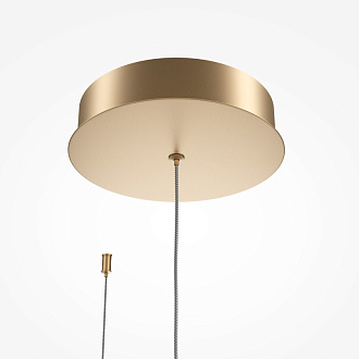 Подвесной светильник 115*35,5*329 см, LED, 34W, 3000К, Maytoni Plons MOD283PL-L34BS3K латунный