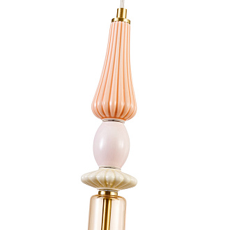 Подвесной светильник 12,5*180 см, LED, 9W, 4000К, Favourite Dolci 4464-1P латунный
