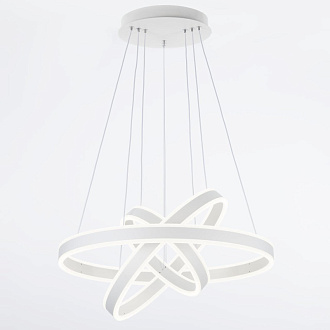 Люстра 60*120 см LED*145 W, 3000 / 5500 К Citilux Дуэт Белый CL719650