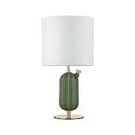 Настольная лампа 24*24*46 см, 1*E27*60W Odeon Light Cactus 5425/1T золотой