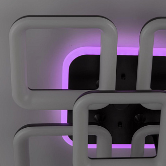 Светильник 55 см, 105W, 3000-5500K с Алисой Citilux Паркер Смарт CL225A255E, коричневый-кофе