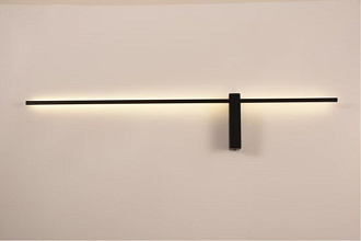 Бра 15*5*84 см, 1*LED 16W 4000K черный Arte Lamp Phoenix A2025AP-1BK