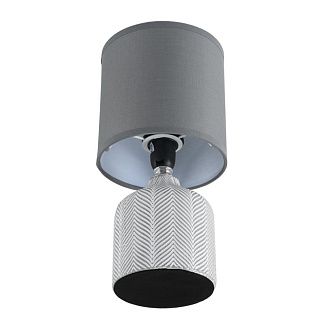Настольная лампа 13*13*27 см, 1*E14*40W, Lumion Inina 8176/1T, серый