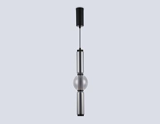 Подвесной светодиодный светильник **52- см, **W, 3000K, Ambrella Light High Light LH11023, черный