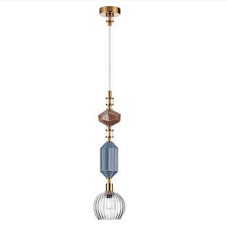 Подвес 1*E14*1*40W Odeon Light Terra 5414/1D, античная бронза