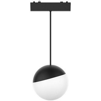 Cветильник светодиодный трековый магнитный 10 см, 6W, 4000K, 48V Aployt Magnetic track 48 APL.0125.00.06, черный