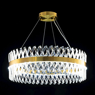 Люстра 80 см, 100W, 3000K-5500K Citilux Ричард CL336083 золото