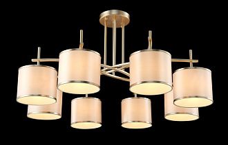 Люстра 93 см, Crystal Lux SERGIO PL8 GOLD Золотой