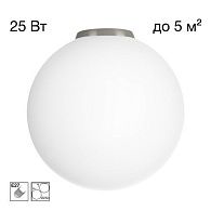 Потолочный светильник 25 см, Citilux RON CL941D25B1, матовый хром