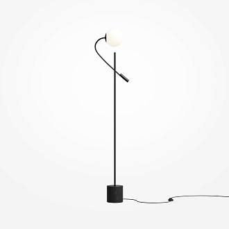 Торшер 16*16*171,5 см, 1*E27, 3000К, Maytoni Fly MOD230FL-01B черный