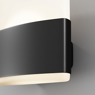 Светильник настенный 8*16*17 см, LED, 12W, 3000К, Maytoni Rom O442WL-L12GF3K1 серый
