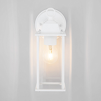 Brick белый уличный настенный светильник GL 1008D Elektrostandard