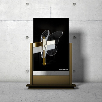 Светильник 100 см, 45W, 3000K-6000K Arte Lamp A2187SP-1GO золото