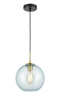 Подвесной светильник  25*159 см, 1*E27 черный, золото Vele Luce Lauriston VL5284P11