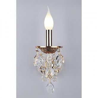 Бра 12*32 см, 1*E14, 40W, Omnilux Omnilux 748 OML-74801-01, золотой