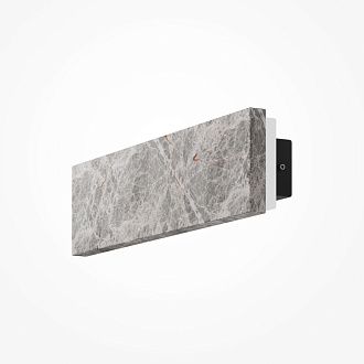 Настенный светильник 30 см, 8W, Maytoni Basic Texture MOD461WL-L8GRK, серый
