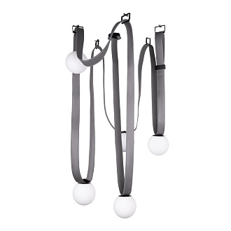 Подвесной светильник 80*150 см, 5*G9*40W LOFT IT Picot 10240/5 серый