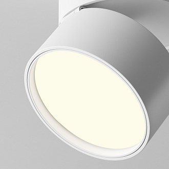 Накладной светильник 8,5*8,5*8 см, LED, 12W, 4000К, Maytoni Technical ONDA C024CL-12W4K-W-1 белый