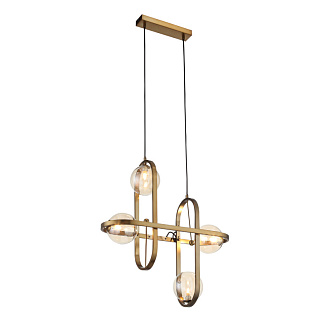 Светильник подвесной 60*20 см, ST LUCE CIRCONO SL1201.203.04 Бронзовый