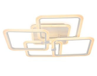 Светильник 67*67*12 см,  148W, 3000К, белый Ambrella Acrylica Original FA537