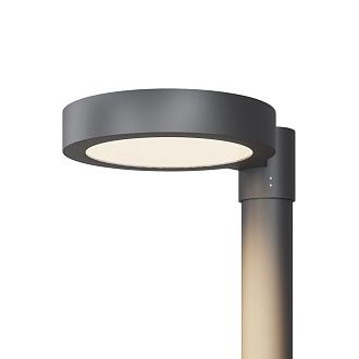 Парковый светильник 30*39-11 см, LED*50W, 3000K, Maytoni Dion O472H-L50GF3K, Графит