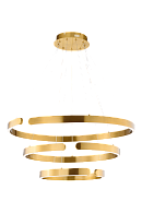 Люстра Ø400 x 600 x 800 x H1500, мм, 90W 4000K, BRASS(Латунь) NewRgy 3002-DWS-4+6+8 BRASS