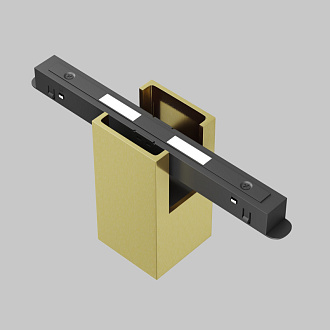 Светильник на шине 19,3*5,3*10,4 см, LED, 7W, 3000К, Maytoni Technical ALFA TR121-2-7W3K-BS латунный