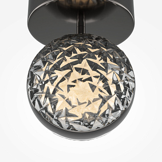 Бра 14*18,7*14 см, LED, 3000К, Maytoni Mind MOD299WL-L10BC3K черный