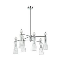 Люстра *65*88-88 см, 6*E14*40W, Lumion Emily LUM8268/6, хром; белый