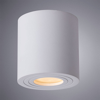 Светильник 9*9 см, GU10 35W, Arte Lamp Galopin A1460PL-1WH белый