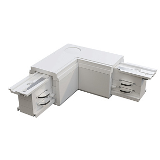 Комплектующие для накладной трековой системы Maytoni Technical Three phase track system Trinity TRA005CL-31W-R белыйIP 20