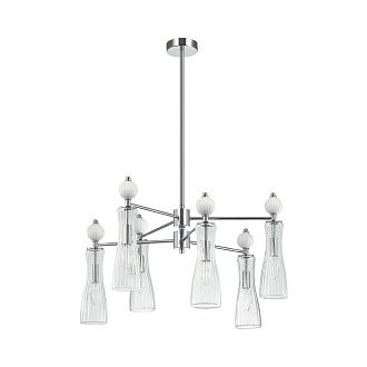 Люстра *65*88-88 см, 6*E14*40W, Lumion Emily LUM8268/6, хром; белый