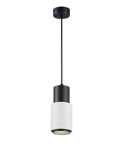 Светильник Ø70 x H240, мм, 1*10W 4000K, BLACK+WHITE(ЧЁРНЫЙ+БЕЛЫЙ) Rilon 1129B+W-L BLACK+WHITE