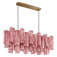 Подвесная люстра 104 см, Loft IT Murano 10580/1000R Pink, бронза