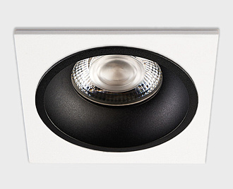 Встраиваемый светильник 9,5*4,5 см, ITALLINE IT08-8032 black 3000K, вр 9,4 см