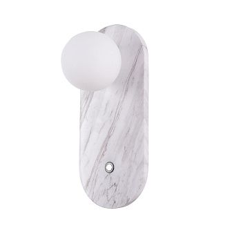 Бра 32*14*14 см, 1*G9, 15W, Divinare Milano 5406/06 AP-1, Черный