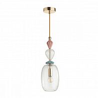 Подвесной светильник диаметр 14 см Odeon Light Bizet 4855/1B Золото