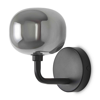 Бра 17 см, Freya Modern FR5435WL-01B, черный