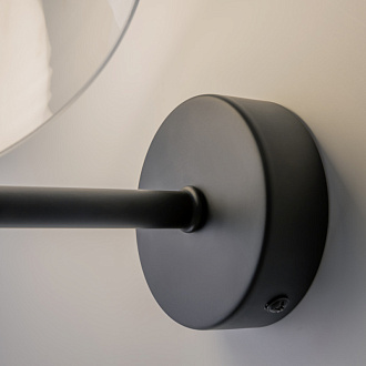 Бра 24*22 см, E14 1 40W, К, Черный Maytoni Memory MOD177WL-01B