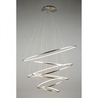 Каскадная люстра 120*120-300 см 243W, 4000K, Aployt Monisia APL.020.13.243, хром