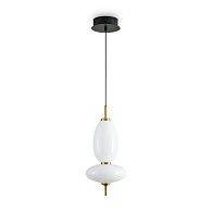 Подвесной светильник 17 см, 10W, 2700K, Freya Solare FR5594PL-L11B, черный